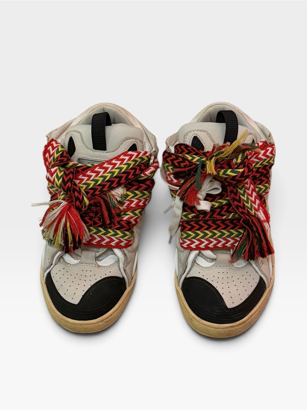 Lanvin curb sneakers